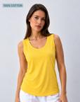 Daisy Pima Cotton Tank Top – 100% Cotton Corfu Jeans
