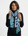 Blue Jungle Scarf Corfu Jeans