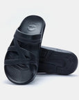 Bio-Strap Arch Support Slide - Black Freeworld Australia