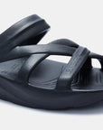 Bio-Strap Arch Support Slide - Black Freeworld Australia