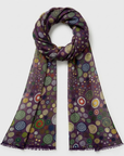 Multi-Colour Circles Printed Scarf Corfu Easy Living