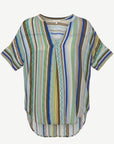 Stripes and Dots Soft Print Top Corfu Jeans