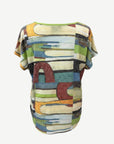Organic Lines Summer Burnout Top Corfu Jeans