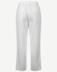 White Linen Drawstring Pants Corfu Jeans