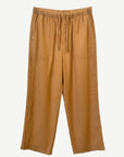 Damask Gold Linen Pants Corfu Jeans