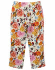 Petal Soft Printed Linen Pants Corfu Jeans