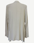 Sand Linen Drape Jacket Corfu Jeans