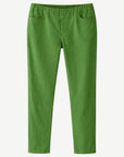 Granite Green Coloured Denim Twill Pants Corfu Jeans