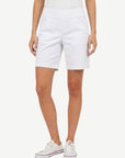 White Soft Chino Cotton Shorts Corfu Jeans