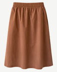 Cocoa Bean Cool Lightweight Cotton Skirt Corfu Jeans