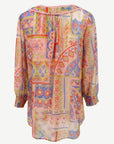 Patchlight Soft Print Blouse Corfu Jeans
