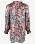 Cotton Candy Soft Print Blouse Corfu Jeans