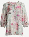 Pretty Avenue Cotton Blouse Corfu Jeans