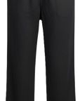 Black Linen Elasticated Pants Corfu Jeans