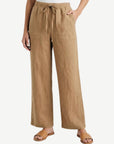 Cashew Linen Drawstring Pants Corfu Jeans