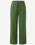 Fern Linen Drawstring Pants Corfu Jeans