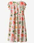 Oasis Printed Midi Dress Corfu Jeans