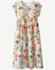 Oasis Printed Midi Dress Corfu Jeans