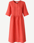 Russett Summer Crepe Midi Dress Corfu Jeans