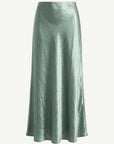 Seafoam Satin Skirt Corfu Jeans