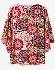 Island Vibe Printed Top Corfu Jeans