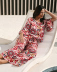 Island Vibe Printed Pants Corfu Jeans