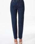 Bettina Wash Cotton Blend Wide Leg Denim Corfu Jeans