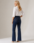 Lisa Heritage Dark Flare Denim Jeans Corfu Jeans