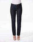 Marilyn Dark Horizon Embroidered Pocket Straight Leg Jeans Corfu Easy Living