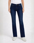 W04B1183 Marilyn Classic Wash Straight Leg Jeans for Women Corfu Jeans