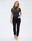 Audrey Black Stretch Denim Jeans Corfu Easy Living