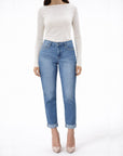 Lagoon Wash Boyfriend Denim Jeans Corfu Easy Living