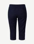 W04B4080 Delta Blue Wash Knee Skimmer Crop Jeans Corfu Easy Living