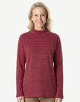 Red Striped Long Sleeve Turtleneck Top Corfu Jeans
