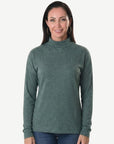 Moss Long Sleeve Turtleneck Top Corfu Jeans