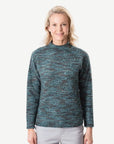 Teal Knit Long Sleeve Top Corfu Easy Living