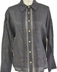 W206512 BLACK WINTER LINEN Corfu Jeans