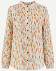 Fall Printed Cotton Linen Shirt Corfu Jeans