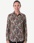 Cranberry Floral Long Sleeve Shirt Corfu Jeans