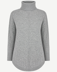 Dark Pearl Turtleneck Long Sleeve Knit Jumper Corfu Jeans