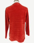 Festive Coral Long Sleeve Knit Jumper Corfu Jeans