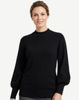 W2449226 BLACK PLAIN JERSEY KNIT Corfu Jeans