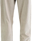 W2411159 ECRU STRETCH CORD PANTS Corfu Jeans