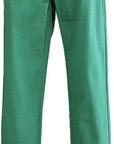 W2411505 GREEN COLOURED STRETCH DENIM PANTS Corfu Jeans
