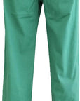W2411505 GREEN COLOURED STRETCH DENIM PANTS Corfu Jeans