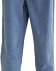 W2412327 TEAL STRETCH CORD PANTS Corfu Jeans