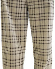 W2412328 BEIGE TAN PRINTED STRETCH CORD PANTS Corfu Jeans