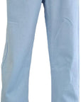 W2412328 TRANQUIL BLUE COLOURED DENIM TWILL PANTS Corfu Jeans