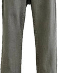 W2412329 OLIVE COLOURED MICRO KNIT STRETCH DENIM PANTS Corfu Jeans