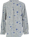 W2426410 MISTY JADE COTTON PRINT SHIRT Corfu Jeans